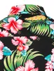 Chemise hawaïenne à manches courtes pour hommes d'été Mode Casual Floral Print Chemises tropicales Fête de vacances Camisa Hawaiana 3XL 210522