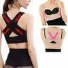 3PCSchildren Camisole Women wireless Figure Back Posture Corrector Hunchback padded Relief Humpback top Correction Brace Chest Bra Support for Woman bralette