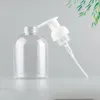 500ml Sanitizer Hand Sanitizer Espuma Transparente Bomba Plástico para Desinfecção Cosméticos Líquidos por Mar Lle11425