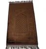 イスラム教徒の祈りのカーペットポータブル礼拝毛布3 dヌーリングの祈りマットモスクラグOrison Kowtow Mats WMQ891