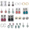 2021 Popular High Quality Colorful Zircon UNO Alloy Earring Fashion Jewelry Women Factory Direct Delivery