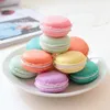 1000 PCS Sweet Macarons Scatola di immagazzinaggio Colore di caramelle per gioielli orecchino scatole di uscita vivente all'ingrosso essenziale