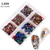 2021 Zeer mooie Nail Art Glitter Decoraties 900-1000pcs / Pack SS6-SS20 Starry AB Rhinestones voor Nagels 3D Platback Glas Strass Non Hotfix Crystal Charm