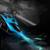 JMU Mini LED Light Toys RC Helicopter Aircraft Suspension Induction for Children Gift 220309