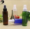 100 ml Boş Plastik Sprey Parfüm Şişeleri Yeni Stil Parfüm Kozmetik Su Paketi KonteynerlerGiyiz Miktar