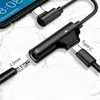 Usb Tipo C A Jack da 3,5 mm TypeC Audio Splitter Cavo per cuffie Auricolare Aux 3.5 Adattatore Caricatore Cavo Usb-C per Xiaomi Mi6 Mix2 Per Huawei