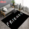 Carpets 3D Printing Friends TV Show Floor Mats Moormats Home Runner Rug Carpet for Bedroom Kids Play Play Mat Risder Throw Yoga5515336