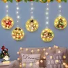 LED guirlande lumineuse chambre décoration accessoires noël suspendus lumières prise USB lampe de vacances joyeux lampes pour la maison 211018