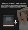 tipi di pelle di rimozione dei capelli laser