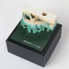 Причудливые элегантные творческие 3D Great Stall Custom Design Sticky Note Pad Artist Memo Pad