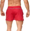 Повседневная мужская плавательная ствола универсальный простой стиль доски шорты пляжные брюки серфинг модные модные спортивные шорты