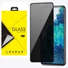 Anti-spy Privacy Full Cover Tempered Glass Protector Silk Printed For Samsung Galaxy A21 A21S NOTE 20 100PCS/LOT In retail package