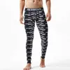 Seobean Kış Iç Çamaşırı Sonbahar Erkekler Seksi Uzun Johns Sıcak Streç Termal Külot Pamuk Spandex Pijama Pantolon Tayt 211108
