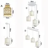 Moderne nordische Anhängerlampen Leuchten Eisenhlocken aus Kronleuchter Anhänger Lampe Heimdekoration für Esszimmer Schlafzimmer Shop Bar