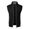 Men's Vests Autumn Winter Wool Sweater Vest Thick Warm Casual Sleeveless Jackets Sweatercoat Cashmere Male Knitted Fleece