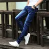 Lente 2021 jeans heren Koreaanse slanke elastische legging heren jeugdtrend veelzijdige lange broek225i