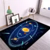 Dywany 3D Układ słoneczny pokój dziecięcy dywan przestrzeń dywan na chłopięce sypialnia mata mata łazienka wystrój domu zagraj floo8431656