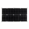 50W Solar Panel Cells Poly Dual USB Output for Car Yacht 18/12/5V Battery Boat Charger