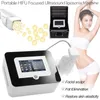 Mini Hifu Wrinkle Removal Body Slimming Machine Ultraljud Ansikte Lyft Liposonix Skin Åtdragning Spa Skönhetsutrustning