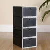 Shoes Boxes Set Multicolor Foldable Shoe Storage Plastic Clear Home Shoe Rack Organizer Stack Display Box 30pcs