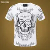 Cristal Tiger Designer T-shirt para Mens Crânio Tees Verão Básico Cópia Sólida Carta Skate Dólar Casual Punk Tops Tee Camisas Camisas Roupas Bear Manga Curta M-3XL