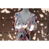 Patchwork Swimsuit cobre praia túnica sarong robe de plage wear kaftans vestido longo womens wear wear # q541 210420