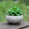 Ice Cracked Ceramics Garden Pot Breathable Mini Planters For Home Desktop Succulent Plants Flowerpot