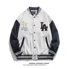 Mäns Jacka Y2K Fall och Winter Fashion Trendy BR Baseball Uniform Women's Tops Gratis leverans 211126