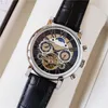 2021 luxe Reloj PH marque montre décontracté hommes montres mode Polshorloge robe Orologio bracelet en cuir automatique machines3255