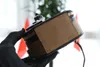 أكياس Ladys Handbag Retro Postman Counter Conder Diagonal Leather M44699 #