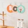 Silicone Tableware Insulation Mat Coaster Cup Cartoon Pad Heat-insulated Bowl Placemat Home Decor Desktop 12 styles