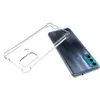 Stocktäker Anti-Scratch Transparenta Clear Fodral TPU Skyddsflexibelt skydd för Motorola MOTO G40 FUSION G60 G50 Kant S 2021 G30 G10 E7 Effekt