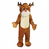 Cute Reindeer Mascot Costume High quality Cartoon theme character Christmas Carnival Adults Birthday Party Fancy Outfit