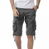 2021 Summer Cargo Pantaloncini da uomo Homme Pantaloncini da surf in cotone moda casual Pantaloni da lavoro tattici mimetici militari Plus Size 29-40 X0705