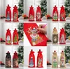 Diamond Painting Christmas Wine Bottle Cover DIY GIft Santa Claus Drawstring Bag Kits Christmass Decorations DD644