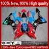 Shark Red Motorcycle Body For KAWASAKI NINJA ZX 10R ZX10 10 R 1000 CC ZX10R 08 09 10 Bodywork 56No.197 ZX1000 C 1000CC ZX-10R 2008 2009 2010 ZX1000C 2008-2010 Fairing