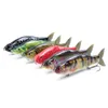 CCLTBA 6.5 pouces 56g Wobbler articulé leurres de pêche dur glisse appât queue souple flotteur toboggan nageur basse attirail 220107