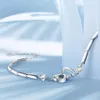 Bangle Bracelet Jewelry Fashion Durable Eye-catching Delicate Women Double Heart For Lover Hand Chain