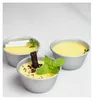 2Pcs Carbon Stahl Pudding Tasse Runde Kuchen Form Muffin Kuchen Vorlage Backform Pan Küche Backen Werkzeuge