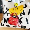 Fashion Mini Bag Keychains Personality Simple Coin Purse Earphone Storage Plaid Bag Key Charm Gift for Girlfriend301y