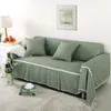 Stuhlabdeckungen 1/2/3/4 Sitzer Sofa Handtuch Solide Farbe Möbel Dekoration Protector Slipcover für Wohnzimmer Dekor Cover Deck Decke