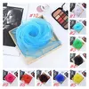 Small Square Handkerchief Solid Color Dance performance scarve New Candy-colored Windproof home Women Silk scarf 60*60cm T2I52063