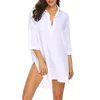 Womail Cover-ups Women Swimsuit Beach Cover Up Shirt Bikini Beachwear Bathing Suit Blus Tops W30416 Sarongs