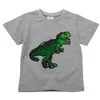 Casual cotton kids boys t shirt tops tees summer short sleeve change color cartoon sequin tshirt oneck children clothes boy 21078037189