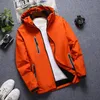 Men's Down & Parkas Winter Plush Hoodie Long Sleeves Waterproof Pizex Hooded Jacket Outdoor Hiking Warm Ski-Jackets Phin22