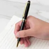 أقلام حبر جاف فاخرة قابلة للسحب قلم حبر أسود 0.5 مللي متر نقطة للرجال والنساء المهنية مكتب تنفيذي هدية إبداعية