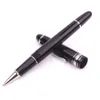 Résine noire luxe de haute qualité Fountain Penns Office Supplies Designer Roller Ballpoint Pen Matériaux de ST1453859873