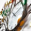 Zegary ścienne kreatywne metalowe kształt drzewa zegar wiszące zegarki moda 3D duży dom domowy dekoracja salonu