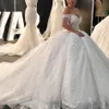 Vestidos de encaje con cuentas, novedad de 2022, elegantes vestidos de novia de tul con hombros descubiertos, vestido de novia de princesa con escote en forma de corazón 328 328