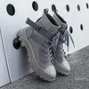 الأحذية 2021 الشتاء موتوروكويل المرأة منصة بو الجلود الدانتيل يصل الكاحل عالية أعلى ماء الدكتور أحذية التمهيد الأسود